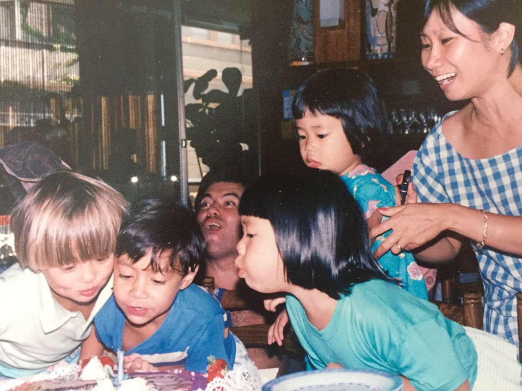 Photo d'enfance de la famille fondatrice